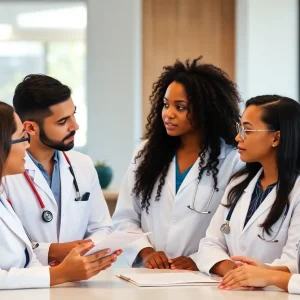 Physicians discussing healthcare reform in California