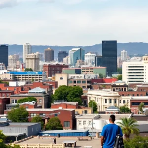 A vibrant view of Oakland, California, highlighting the diverse community.