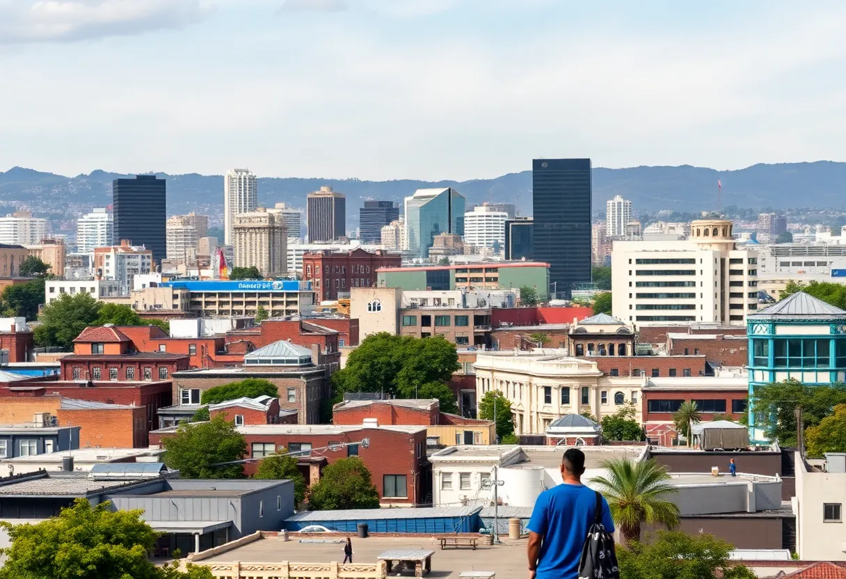 A vibrant view of Oakland, California, highlighting the diverse community.