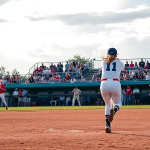 SDSU Softball team plays against Colorado State