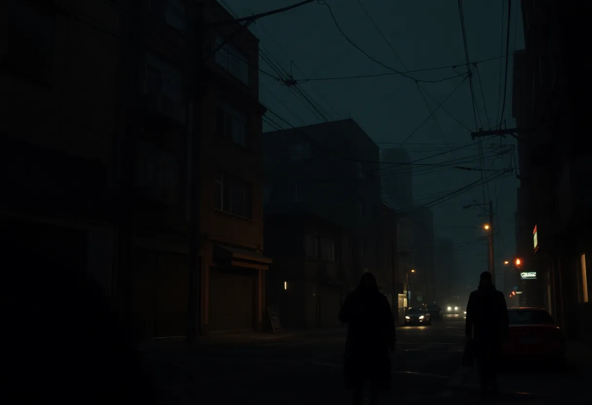 Conceptual image representing the darkness of sex trafficking and exploitation.