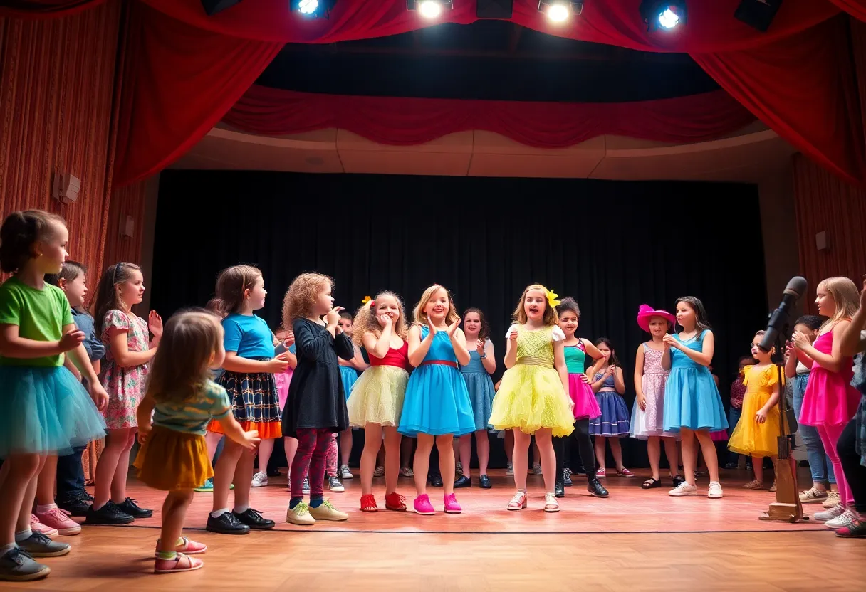 Talented high school performers at the Broadway San Diego Awards