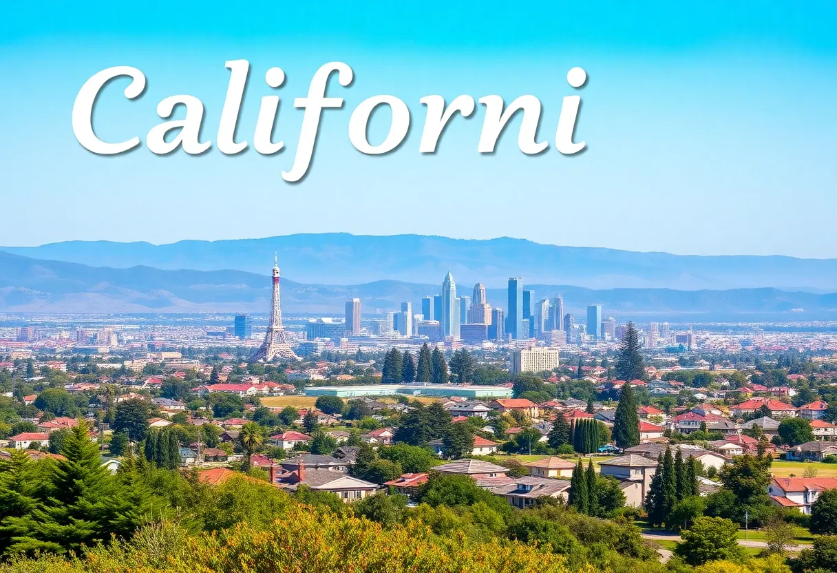 California city skyline representing the governor race