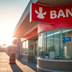 A currency exchange office affected by cash reporting regulations in Southern California