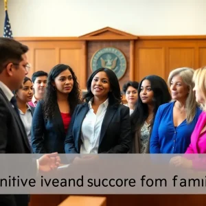 Civil rights attorneys discussing immigration legal services.