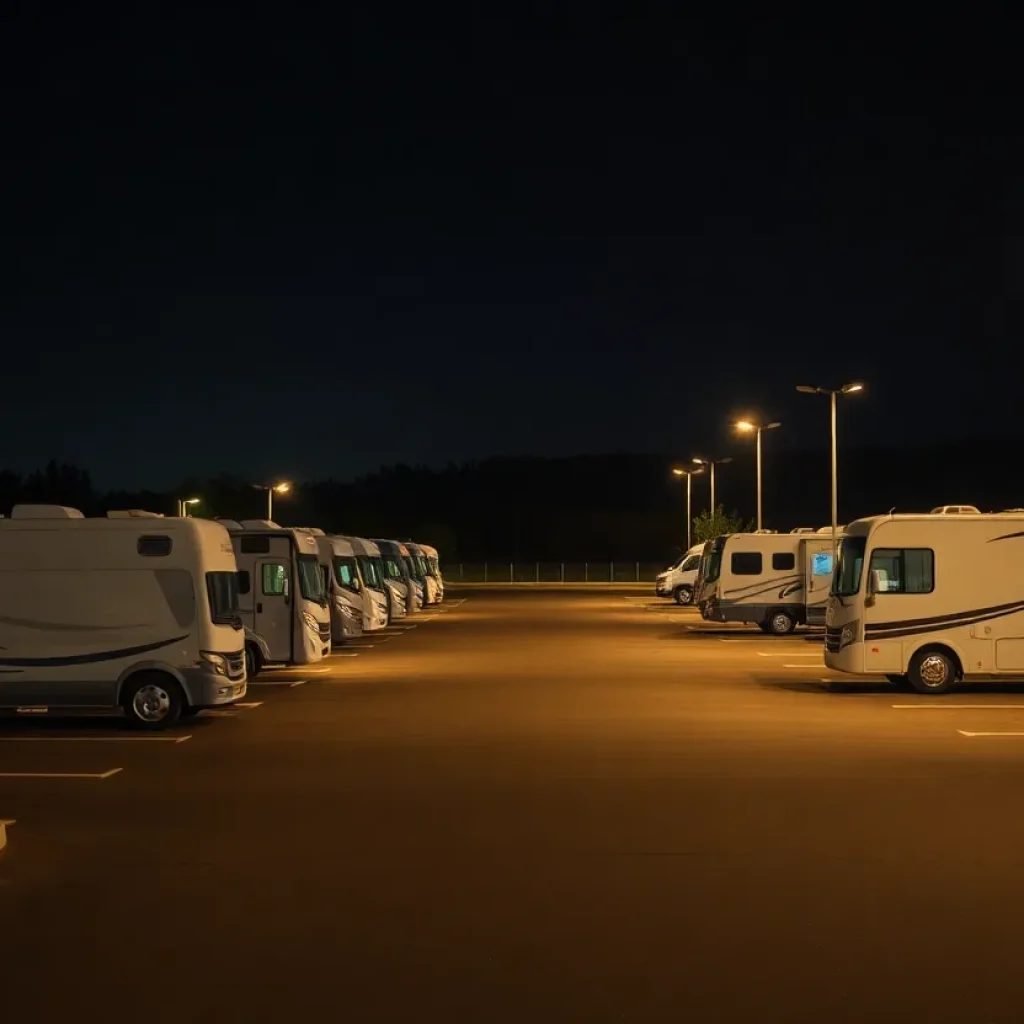 New safe parking lot for homeless residents in San Diego