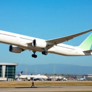 Boeing 787-9 Dreamliner at San Diego International Airport
