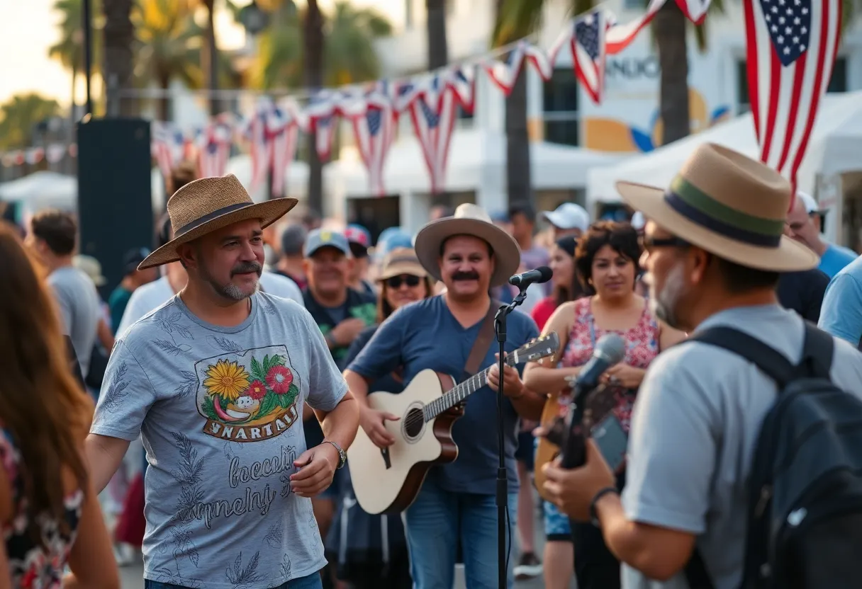 Cultural festival in San Diego during Memorial Day weekend
