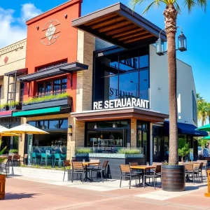 A collage of newly opened restaurants in San Diego showcasing diverse cuisines.