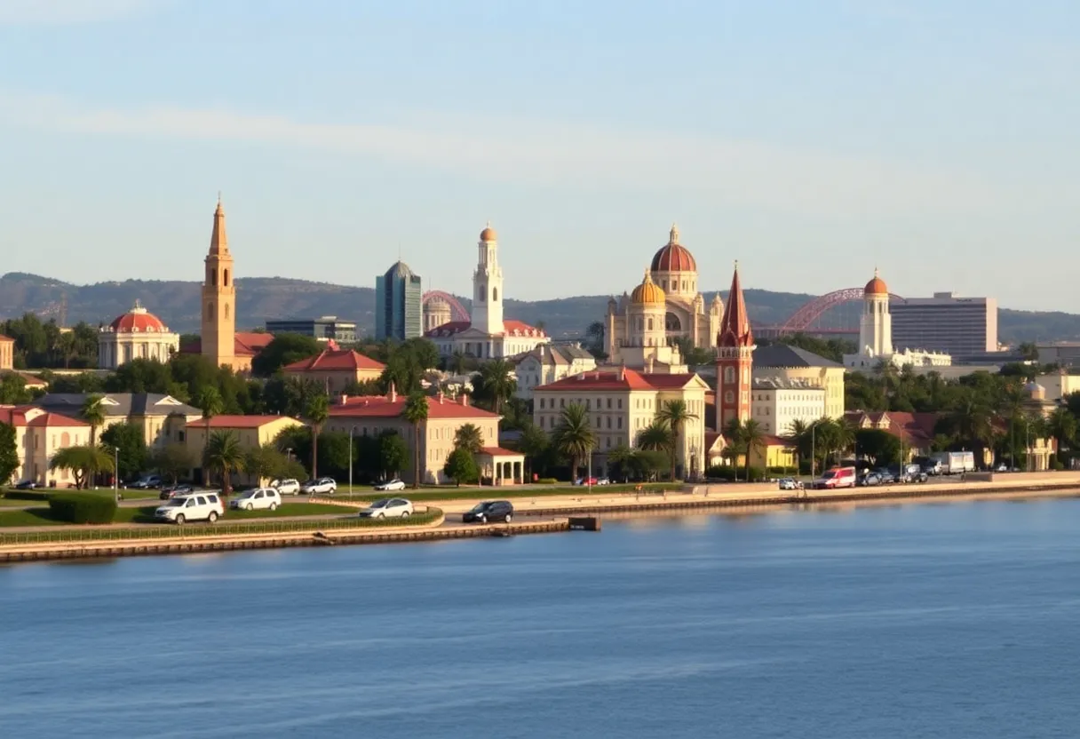 A panoramic view of San Diego showcasing its community diversity.