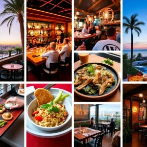 A diverse array of dining options in San Diego highlighting new restaurant openings.