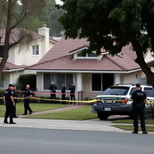 Police investigating a house in San Diego for suspicious fires