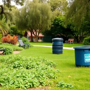 Conditions of a San Diego park affected by budget cuts