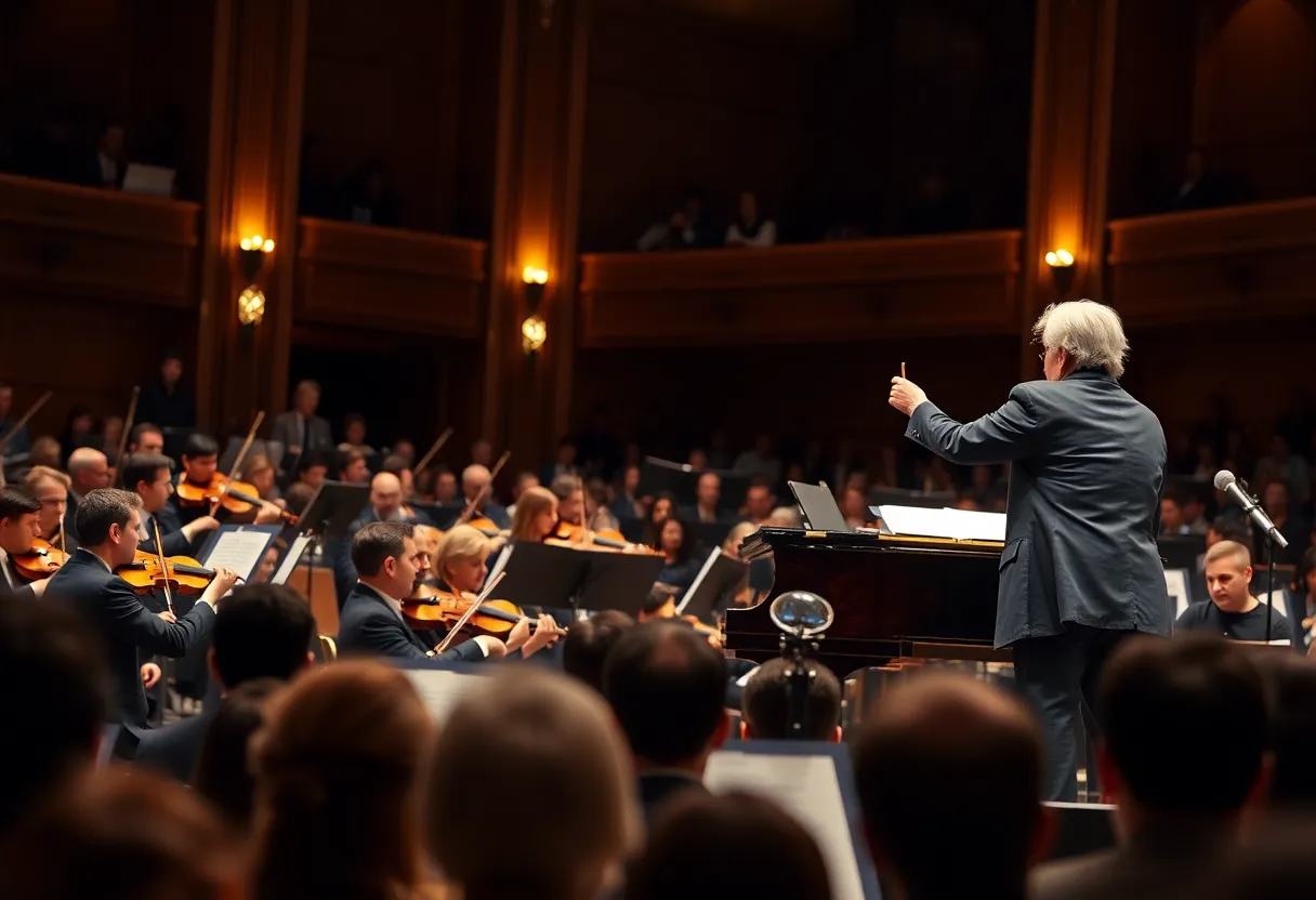 Performers at San Diego Symphony concert