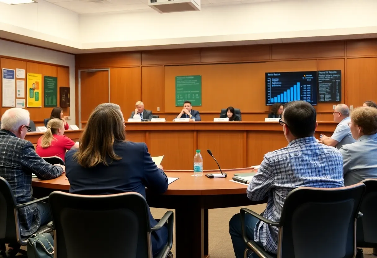 Meeting about San Diego Unified School District budget challenges