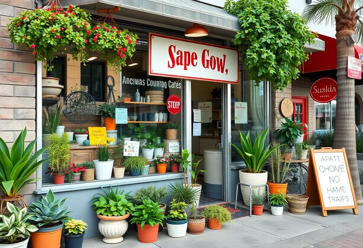 Southern California small business storefront adapting to tariffs