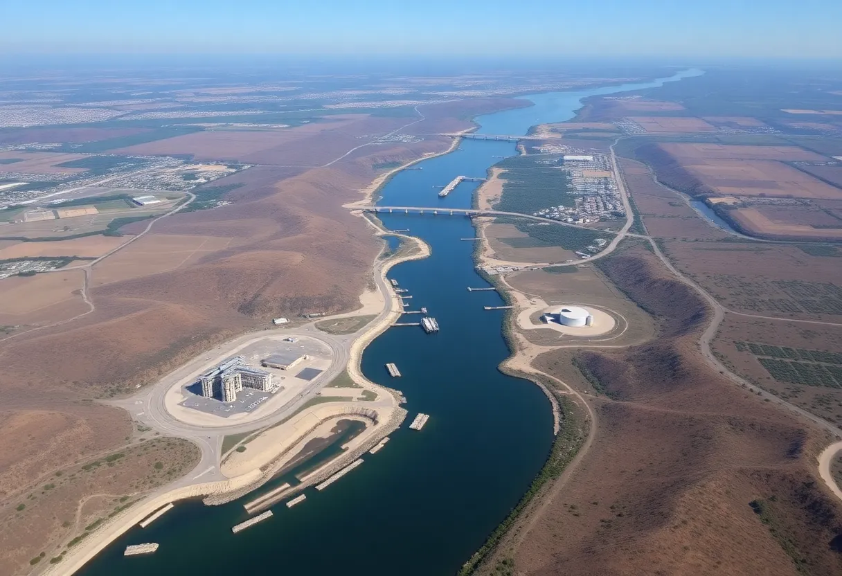 Infrastructure for wastewater management in the Tijuana River Valley