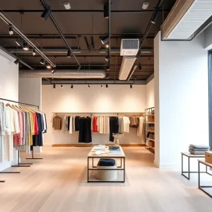 Interior view of Uniqlo store showcasing affordable fashion