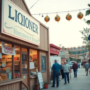 Community celebration at Winters Wine & Liquor for $1 million lottery win