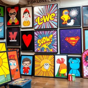 Artworks by Patrick Ballesteros featured at Comic-Con