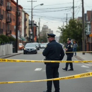 Police at the scene of a shooting investigation in City Heights