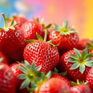 A bowl of fresh strawberries symbolizing health and nutrition benefits for older adults.