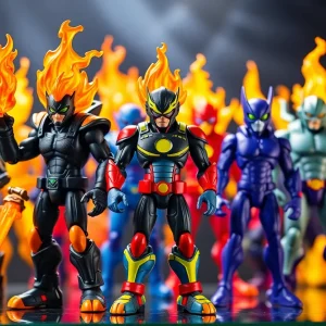 Collectible figures from Jada Toys at San Diego Comic-Con