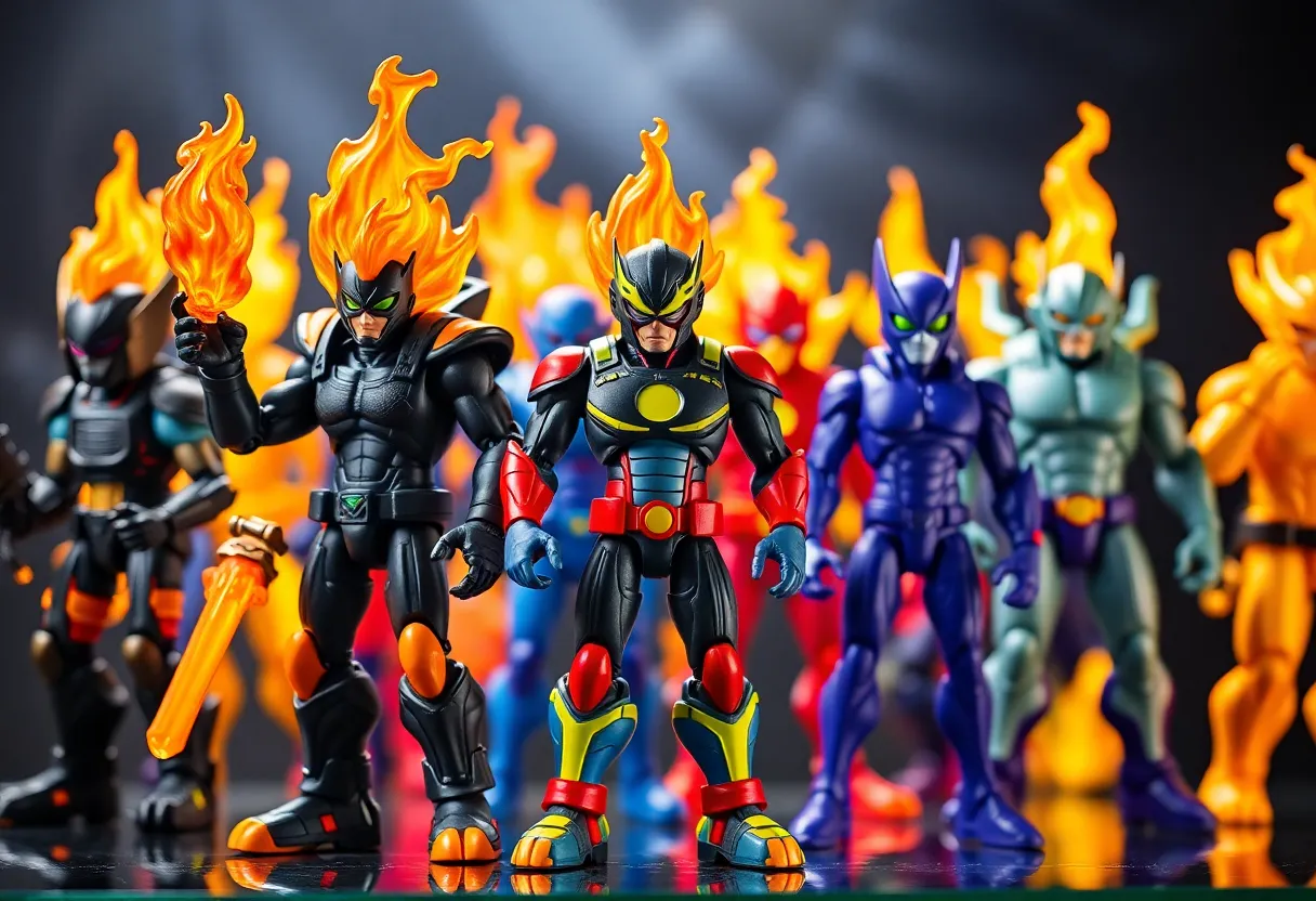 Collectible figures from Jada Toys at San Diego Comic-Con