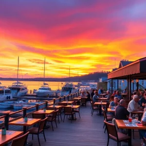 Image of Joe's Crab Shack on San Diego's waterfront