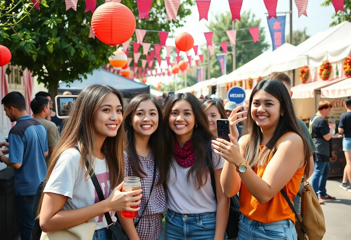 Participants at the Love Island USA casting call event in San Diego
