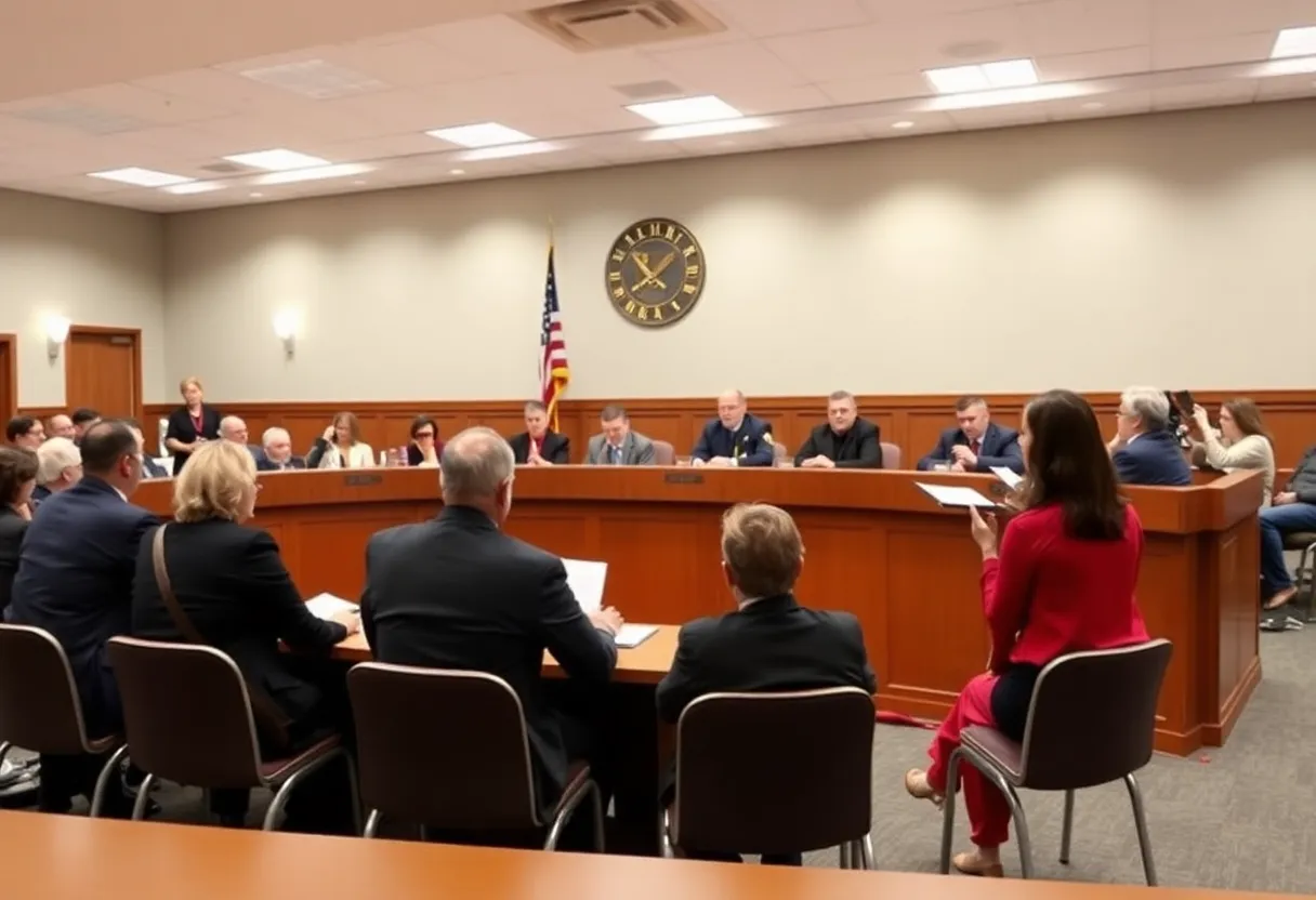 San Diego City Council discussing the fiscal year budget