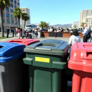 San Diego residents and city council meeting about trash collection fee