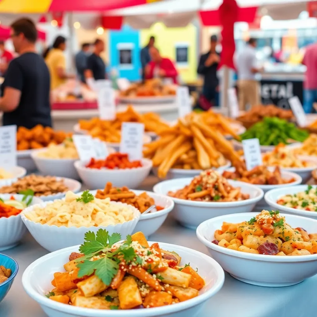 Diverse culinary creations displayed at the San Diego County Fair