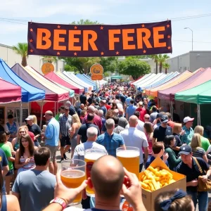 Guests enjoying craft beers at the SD Beer Weekend in Vista