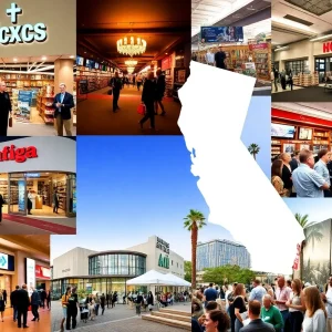 Collage of California's business landscape