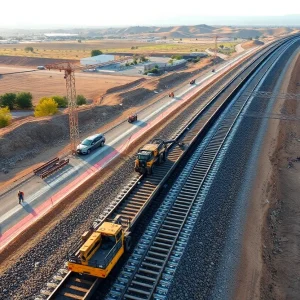Construction of the California high-speed rail project
