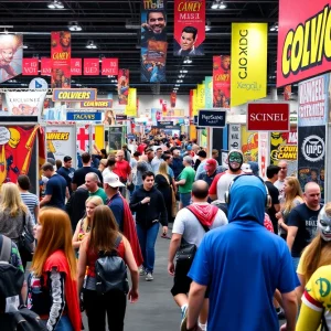 Vibrant scene at Comic-Con 2025 in San Diego