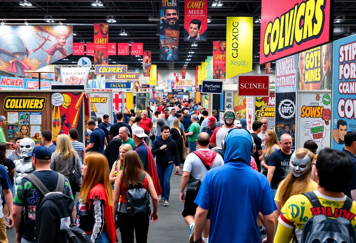 Vibrant scene at Comic-Con 2025 in San Diego