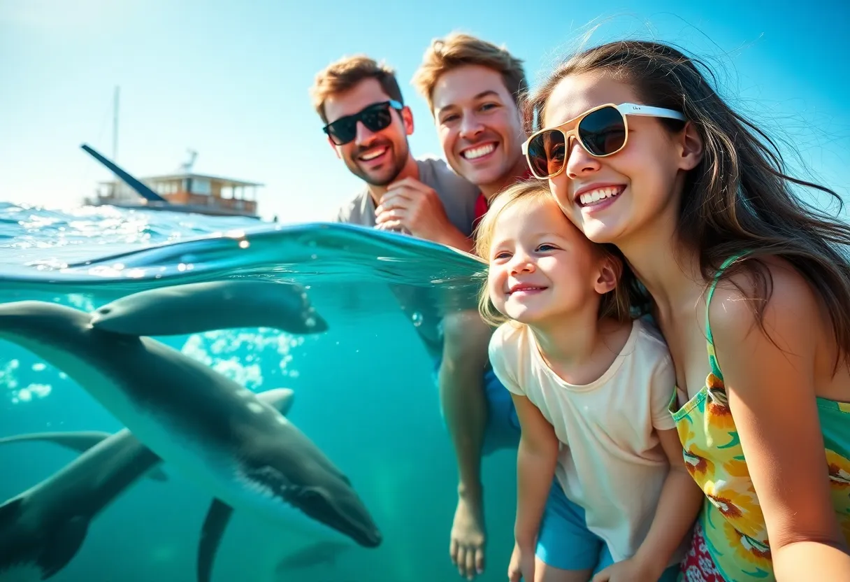 Families enjoying outdoor activities in San Diego