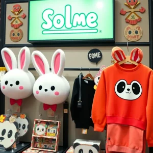 Exclusive merchandise from Fat Rabbit Farm at SDCC