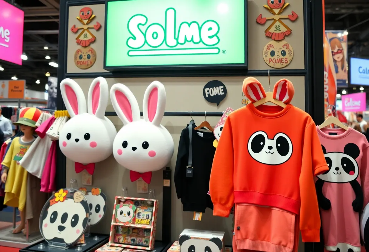 Exclusive merchandise from Fat Rabbit Farm at SDCC