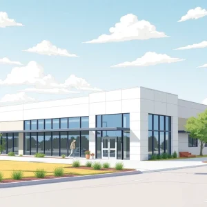New headquarters of John Paul Mitchell Systems in Wilmer, Texas