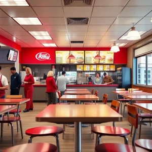 Visual representation of California fast-food workers impacted by minimum wage increase