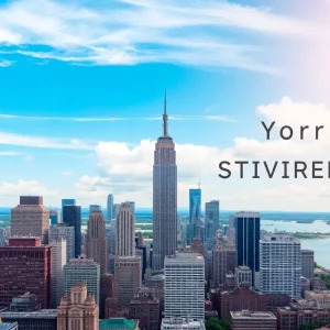 Skyline of New York City representing retiree outflow