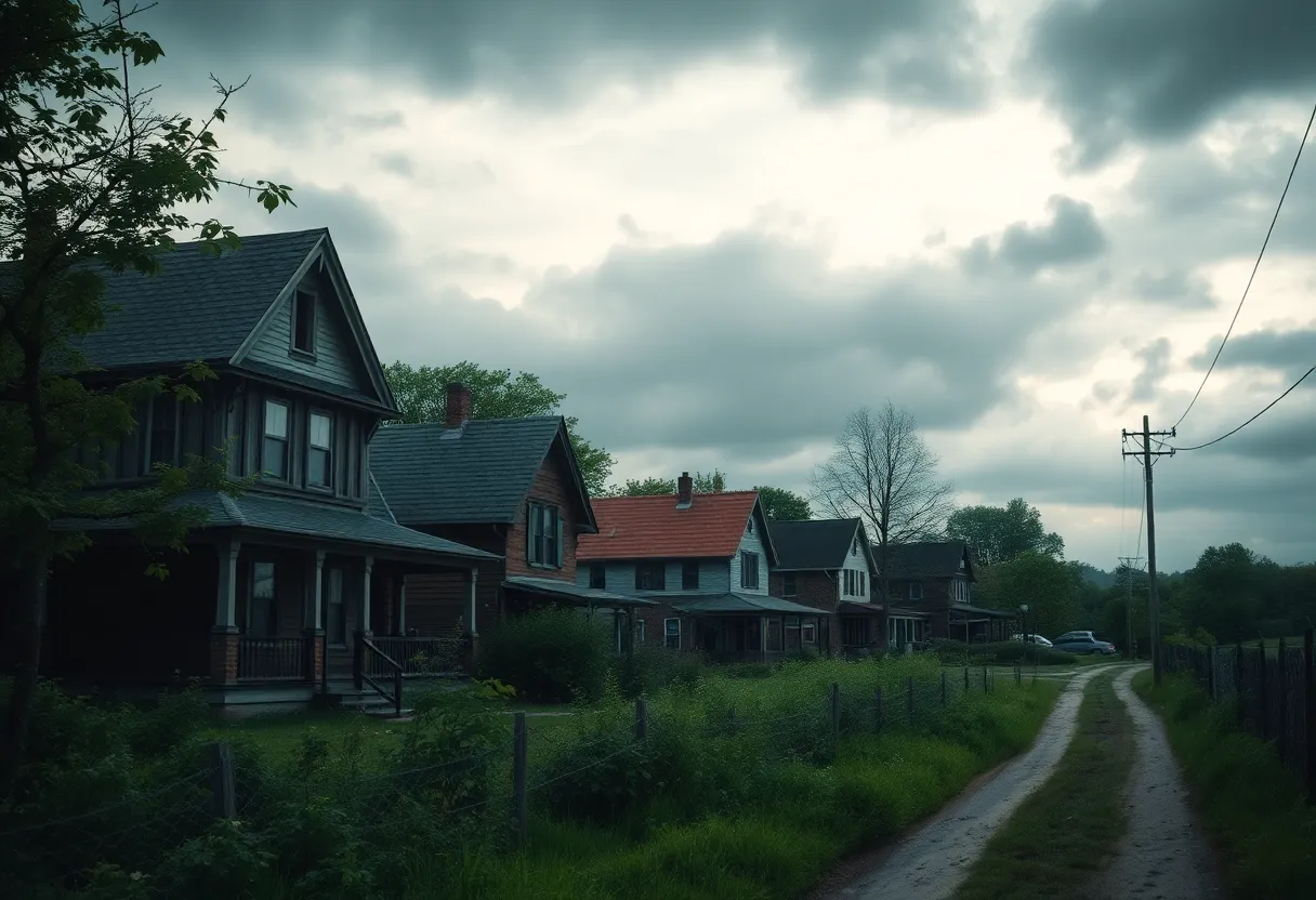 Preview of SYFY's Revival showing rural town with eerie atmosphere.