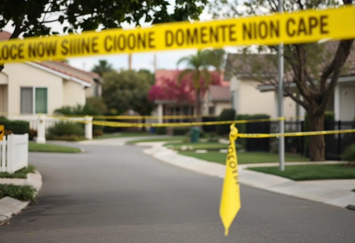 Residential area in San Diego, symbolizing domestic violence awareness