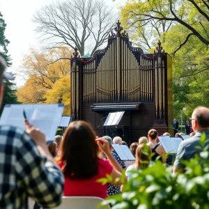Audience enjoying a concert at the San Diego International Organ Festival