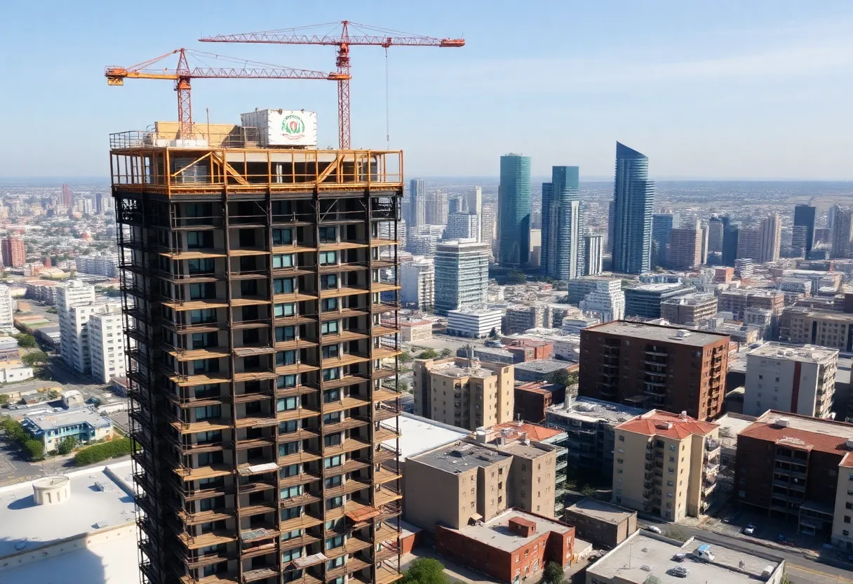 Redevelopment of a high-rise building in San Diego for affordable housing