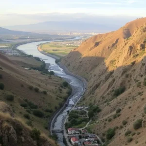 Tijuana River Valley highlighting sewage crisis and environmental issues.