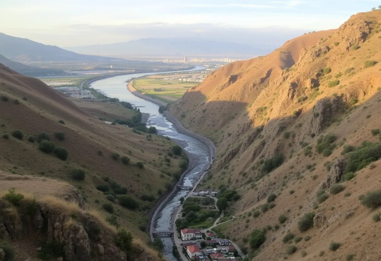 Tijuana River Valley highlighting sewage crisis and environmental issues.